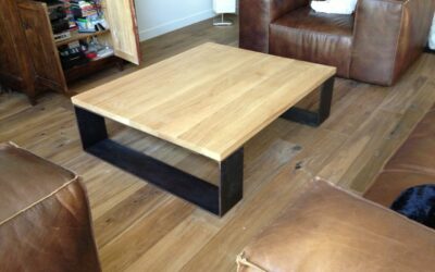 Tables en acier